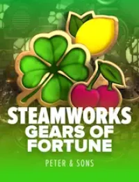 steamworks gears of fortune slot logo